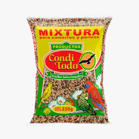 MIXTURA EL 13 CANARIOS PERICOS 250G